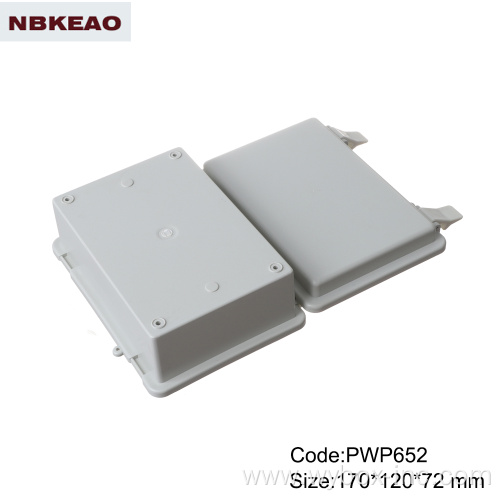 IP65 protection level Plastic latch and hinge type junction box waterproof enclosure box for electronic custom plastic enclosure